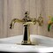Kingston Brass Single-Handle Bathroom Faucet with Push Pop-Up, Polished Brass KSD3542CG - alternate 3